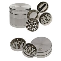 Black Leaf Edelstahl Grinder