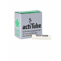 actiTube Aktivkohlefilter Slim 10 Filter - 7mm